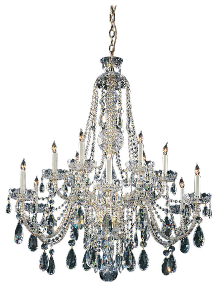 Crystorama Traditional Crystal 12-Light ChandelierBy Crystorama Lighting