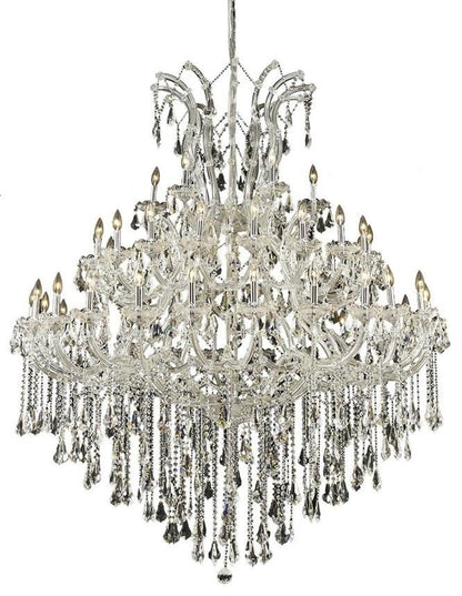 2801 Maria Theresa Collection Large Hanging Fixture, Clear, Royal CutBy Elegant Furniture & Lighting