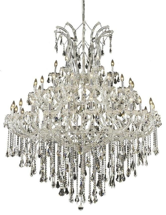 2801 Maria Theresa Collection Large Hanging Fixture, Clear, Royal CutBy Elegant Furniture & Lighting