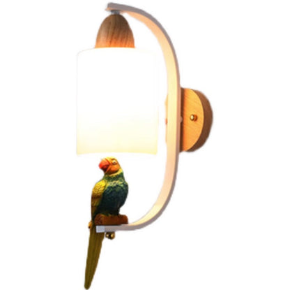 Solid Wood Bedside Wall Lamp �C Minimalist Creative Light for Living Room or Stair Aisle