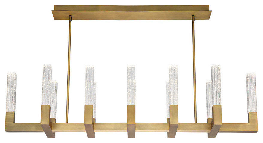 Cinema 54" LED Pendant 3500K, Aged BrassBy Modern Forms