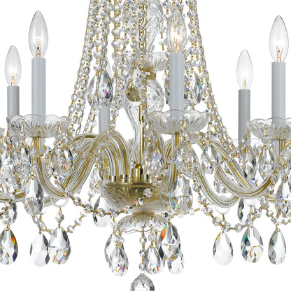 Crystorama Lighting Group 1138-CL-S Traditional Crystal 8 Light - PolishedBy Crystorama Lighting