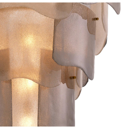 Tiered Glass Modern Chandelier, Eichholtz Asinara, LargeBy OROA - Furniture