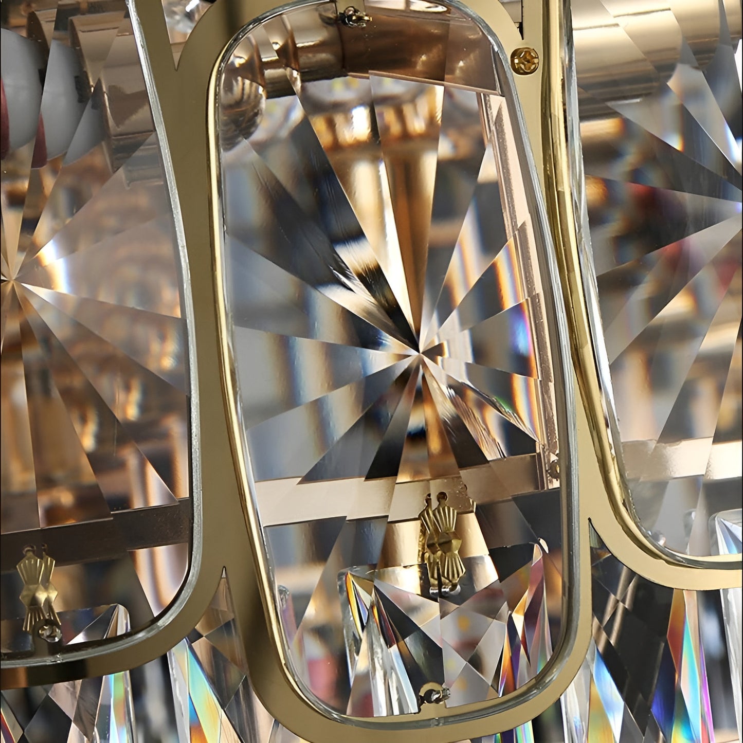 Roure | Large Classic Luxury Staircase Crystal Chandelier, 31.5"By Miron Demid LLC