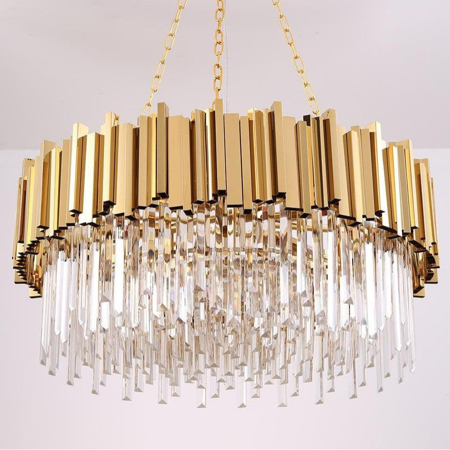 Gio Collection 40" Crystal ChandelierBy MORSALE