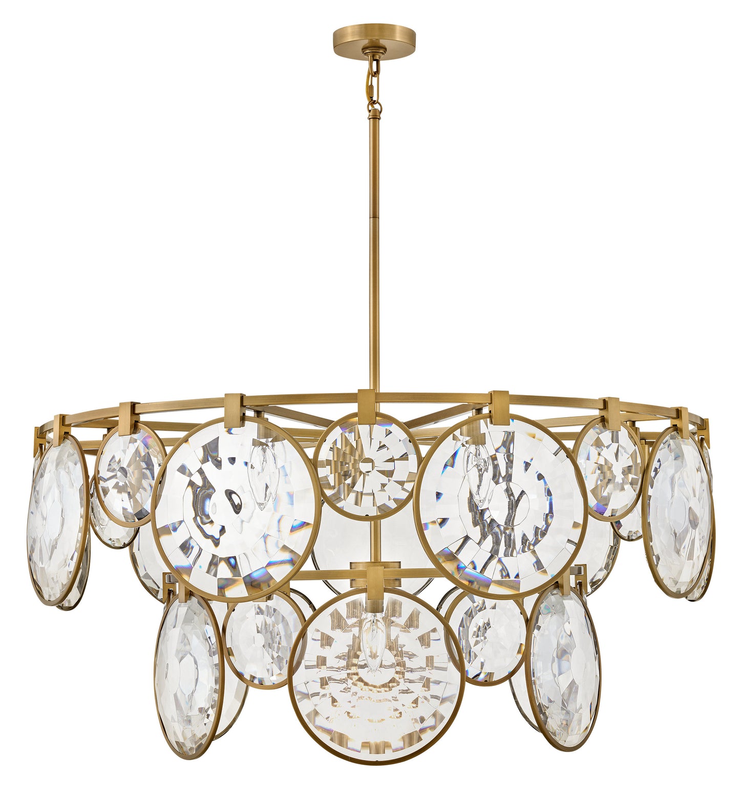 Fredrick Ramond Nala Large Multi Tier, Heritage BrassBy Hinkley