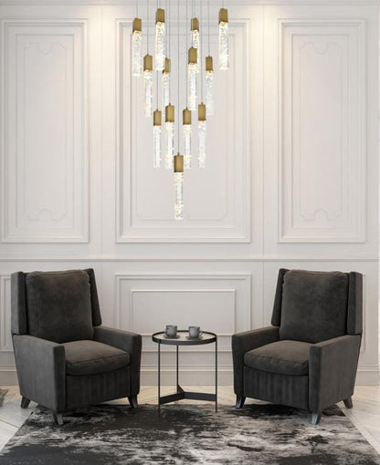 Home Living 26" Pendant, Satin GoldBy Home Living