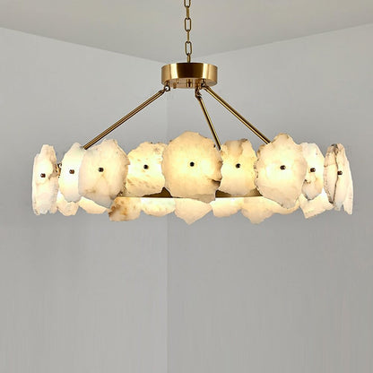 32" Natural Marble Living Room ChandelierBy MORSALE
