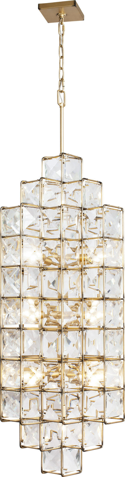 Cubic Foyer - Calypso GoldBy Varaluz
