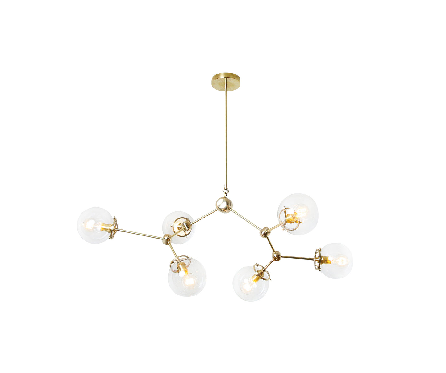 Elemental No. 6 Pendant Light, BrassBy studio:PGRB