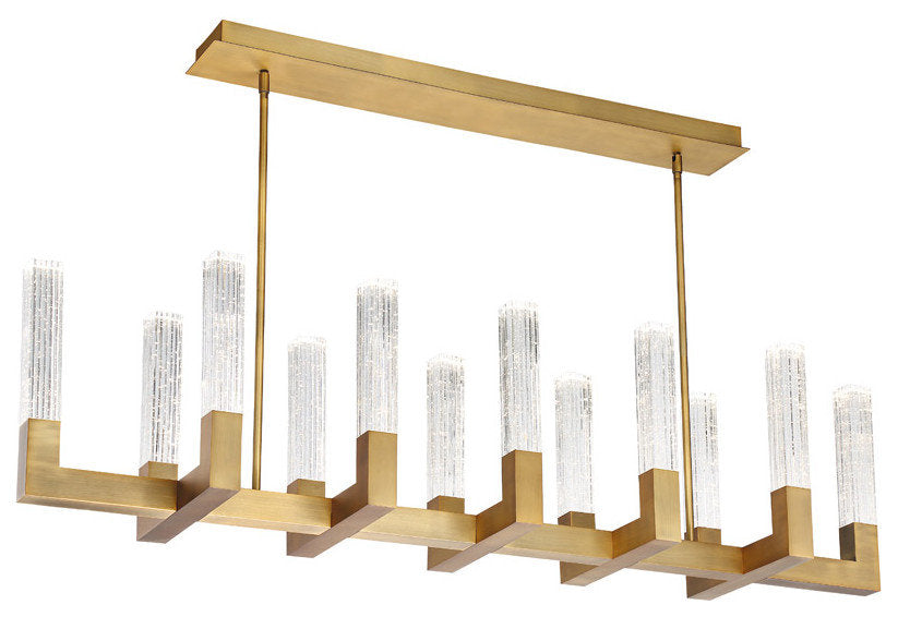 Cinema 54" LED Pendant 3500K, Aged BrassBy Modern Forms