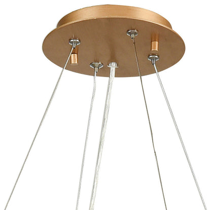 Seneca Falls 8 Chandelier Matte GoldBy ELK Group International