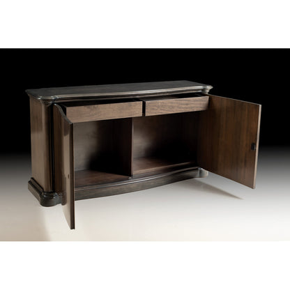 70" Wide 2 Drawer Beech Wood Sideboard