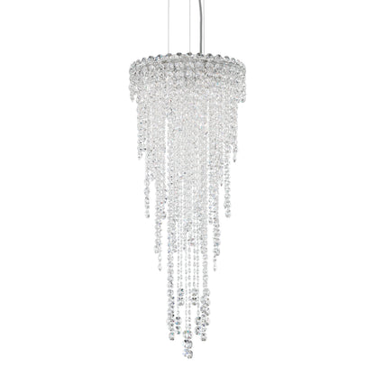 Schonbek Ch1212N-401H 4 Light Crystal Pendant, Polished Stainless SteelBy Schonbek