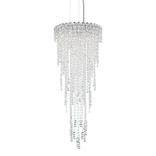 Schonbek Ch1212N-401H 4 Light Crystal Pendant, Polished Stainless SteelBy Schonbek