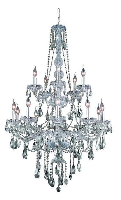 7915 Verona Collection Large Hanging Fixture, Golden Teak, Royal CutBy Elegant Furniture & Lighting