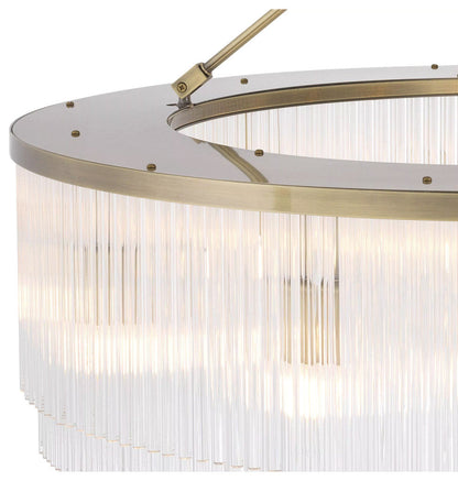 Glass Rods Contemporary Chandelier | Eichholtz Hector, LargeBy OROA - Furniture