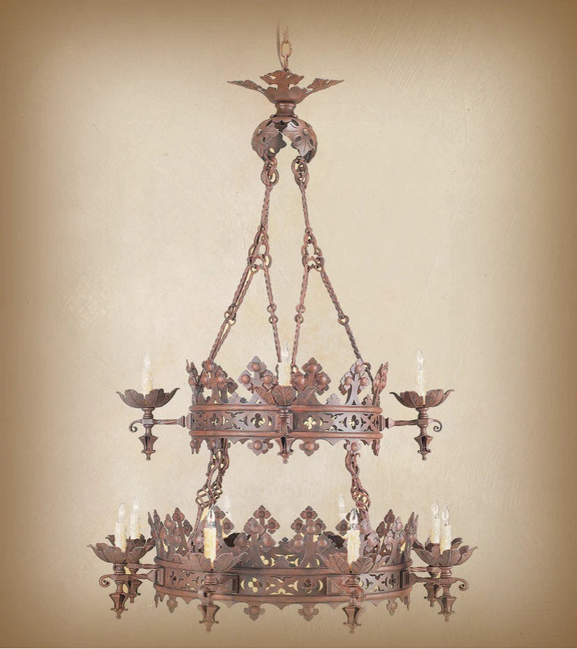 Zacatecas Wrought Iron ChandelierBy Arte De Mexico
