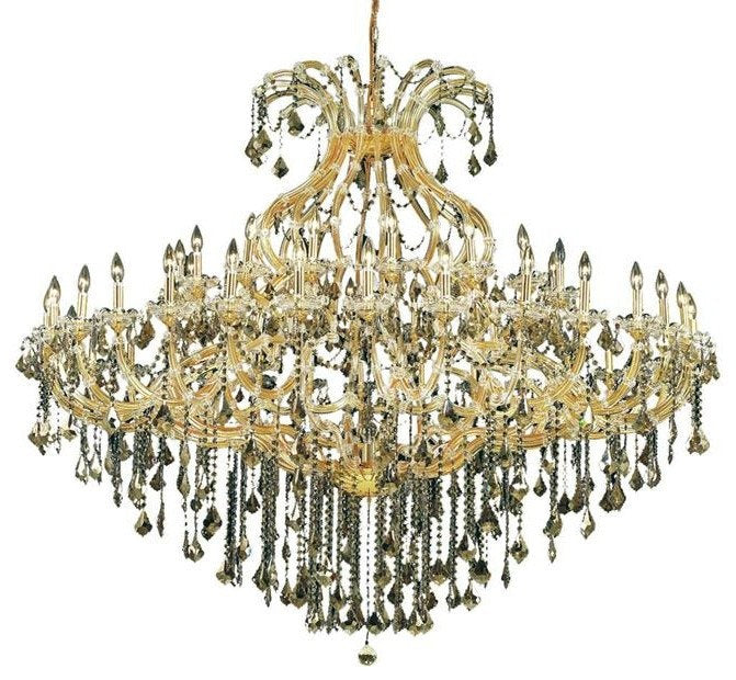 2800 Maria Theresa Collection Large Hanging Fixture, Royal CutBy Elegant Furniture & Lighting