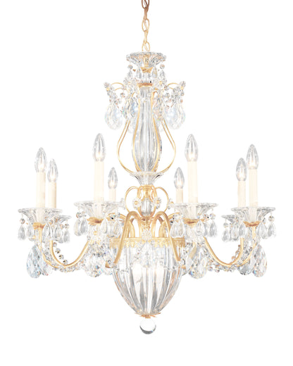 Schonbek 1248-26S 11 Light Crystal Chandelier, French GoldBy Schonbek