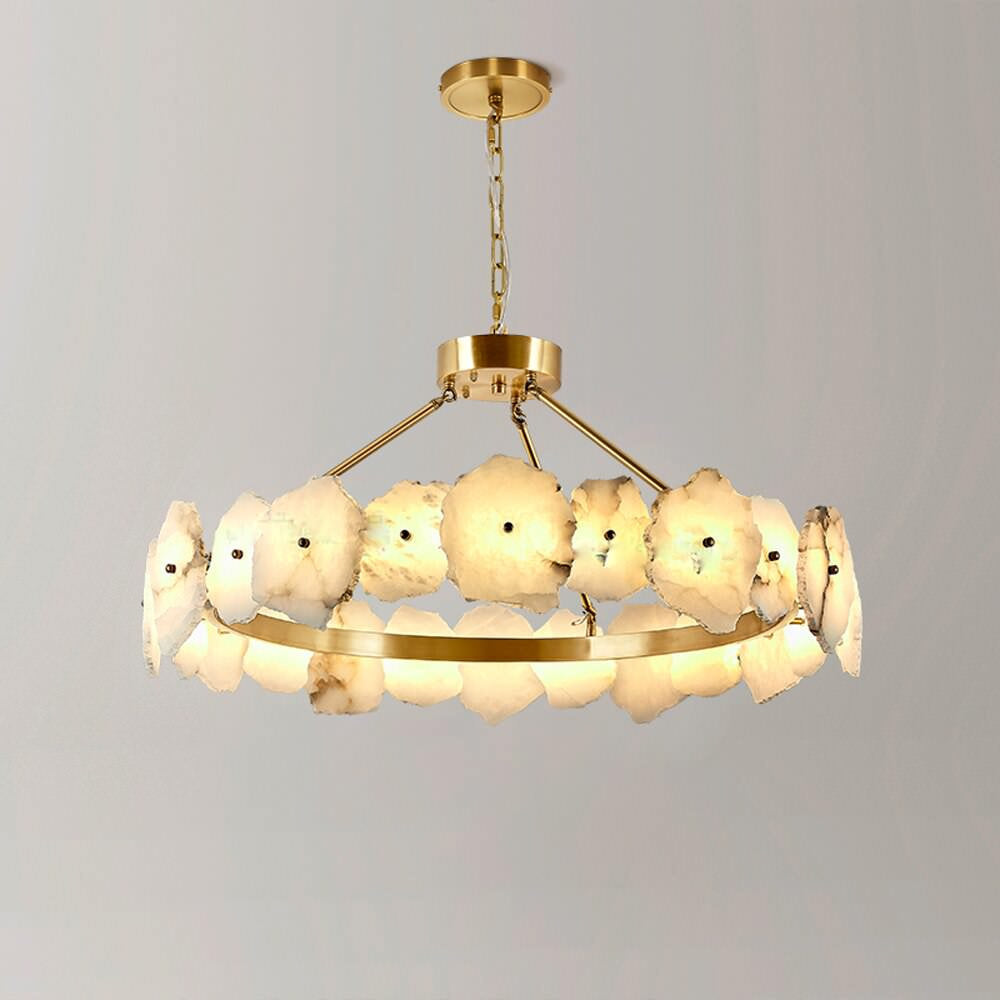 32" Natural Marble Living Room ChandelierBy MORSALE