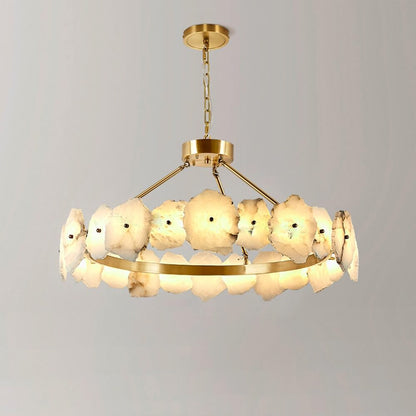 32" Natural Marble Living Room ChandelierBy MORSALE