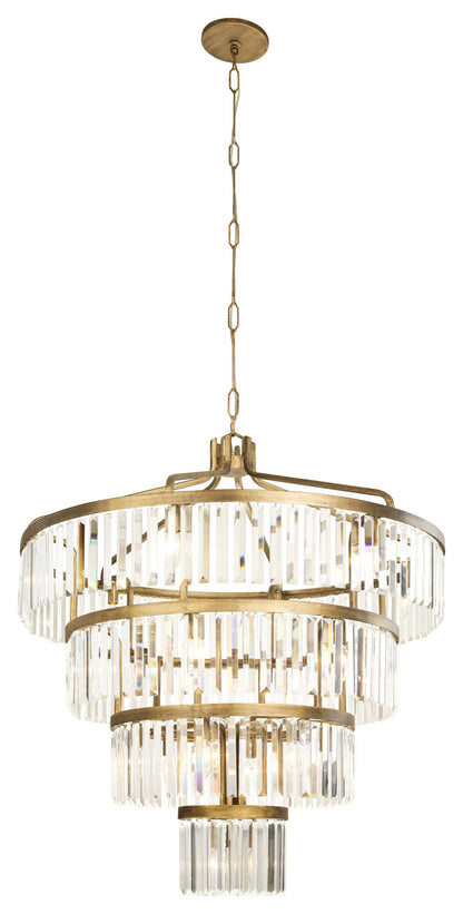 Social Club 19-Lt 4-Tier - Havana GoldBy Varaluz