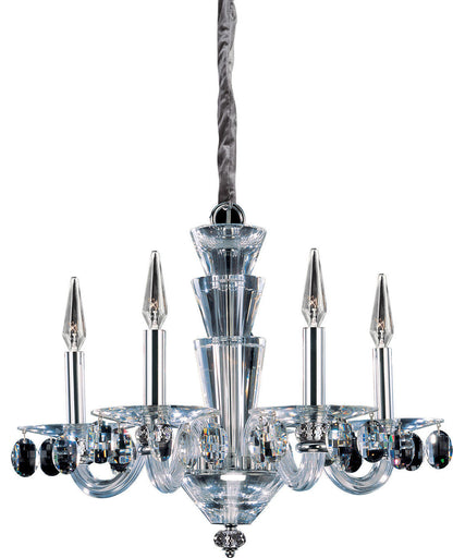 Fanshawe Chandelier, Chrome, 9By KALCO LIGHTING