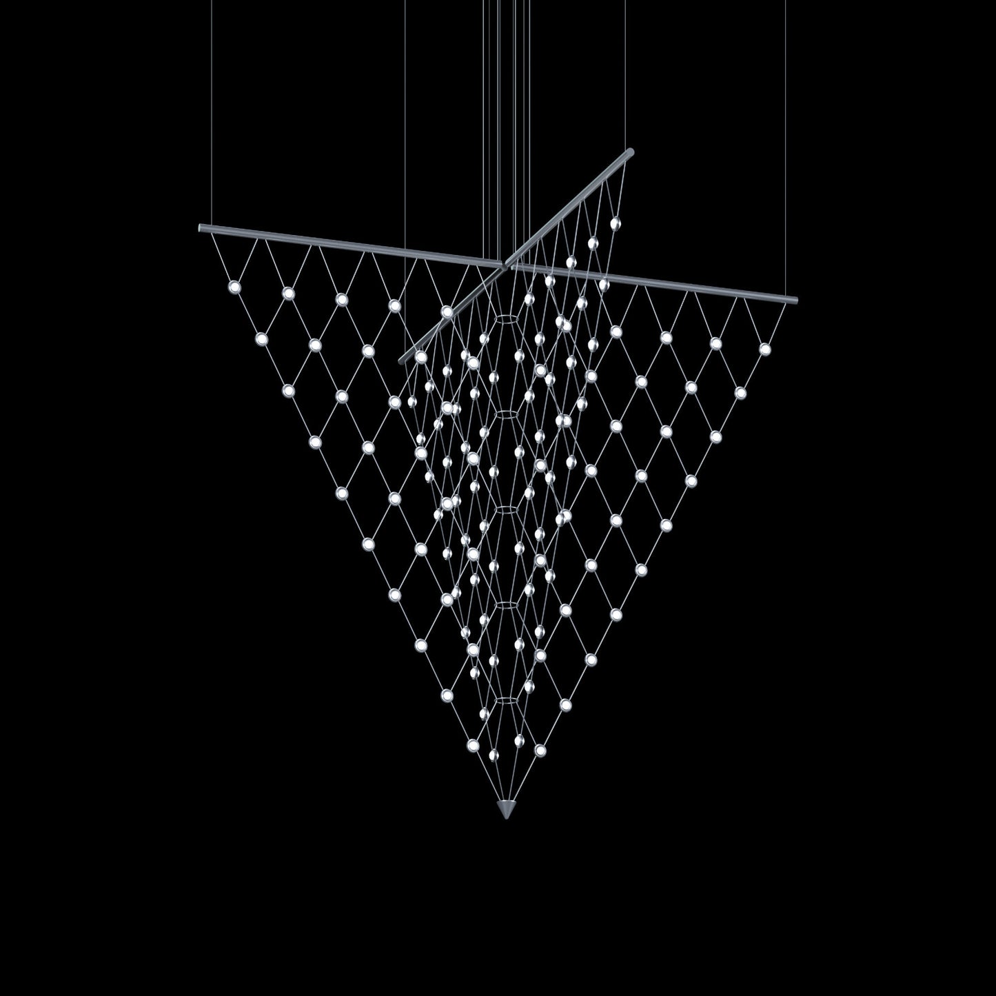 Sonneman 1884.C Constellation Galaxy Matrix 2 Light 58"W LED - Bright SatinBy SONNEMAN - A Way of Light