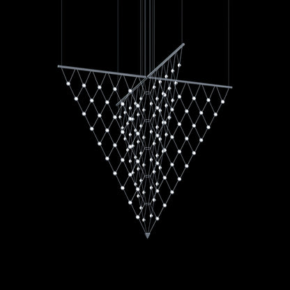 Sonneman 1884.C Constellation Galaxy Matrix 2 Light 58"W LED - Bright SatinBy SONNEMAN - A Way of Light