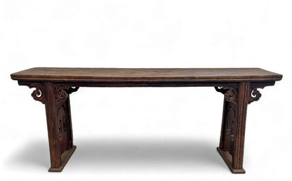 77.56'' W Solid Wood Console Table