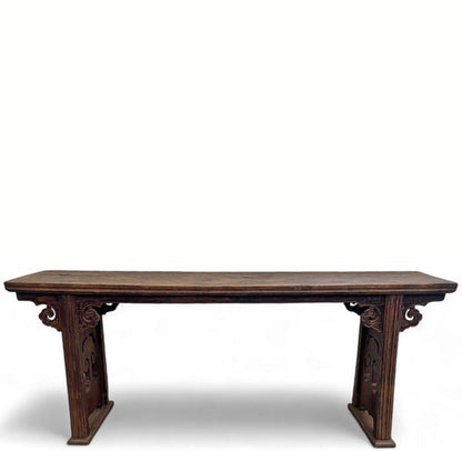 77.56'' W Solid Wood Console Table