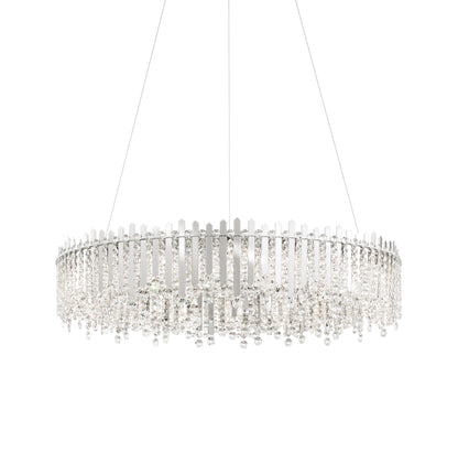 Schonbek Mx8349N-401S 18 Light Crystal Pendant, Polished Stainless SteelBy Schonbek