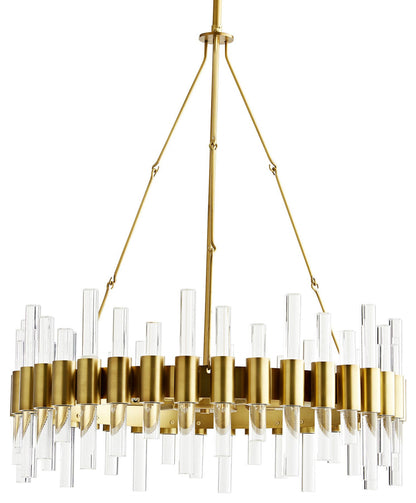 Haskell Chandelier, Gold, SmallBy Arteriors