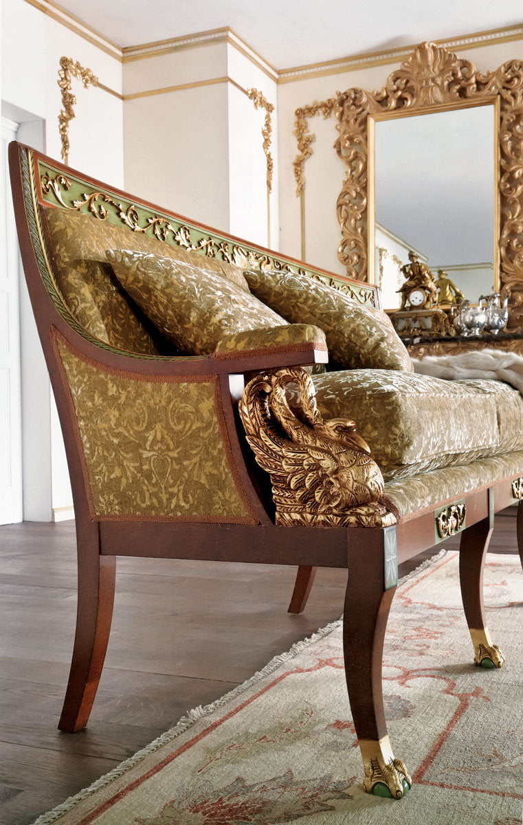78" Recessed Arm Sofa