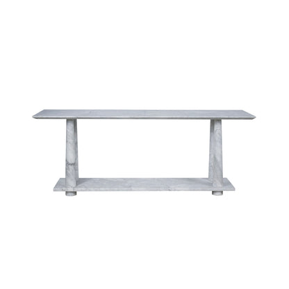 78'' W Marble Console Table