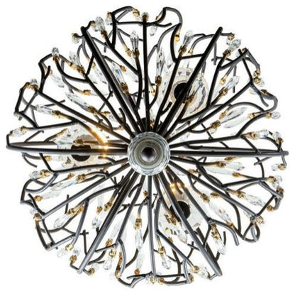 Bask 3-Light Pendant In Glam Style, 25"Hx18"WBy Varaluz