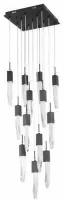 Avenue Lighting Hf1905-13-Ap-Bk-C 13-Light Flush Mount Pendant Light, BlackBy Avenue Lighting