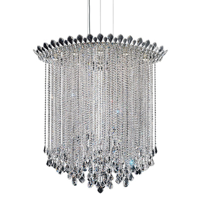 Schonbek Tr4813N-401H 8 Light Crystal Pendant, Polished Stainless SteelBy Schonbek