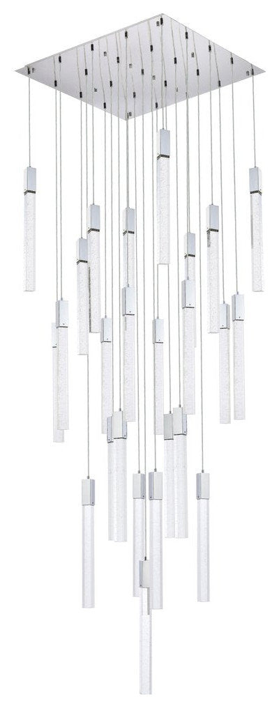Elegant Lighting 2066G36C Weston 25 lights pendant in chromeBy Elegant Furniture & Lighting