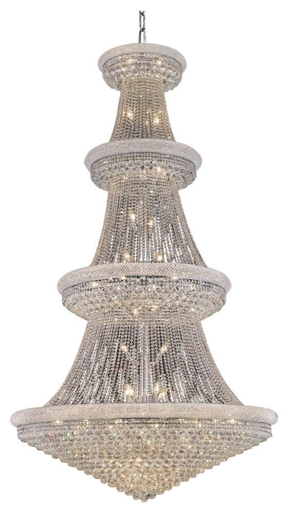 Elegant Primo 48-Light Chrome Chandelier Clear Royal Cut CrystalBy Elegant Furniture & Lighting