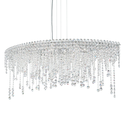 Schonbek Ch4811N-401H 8 Light Crystal Pendant, Polished Stainless SteelBy Schonbek