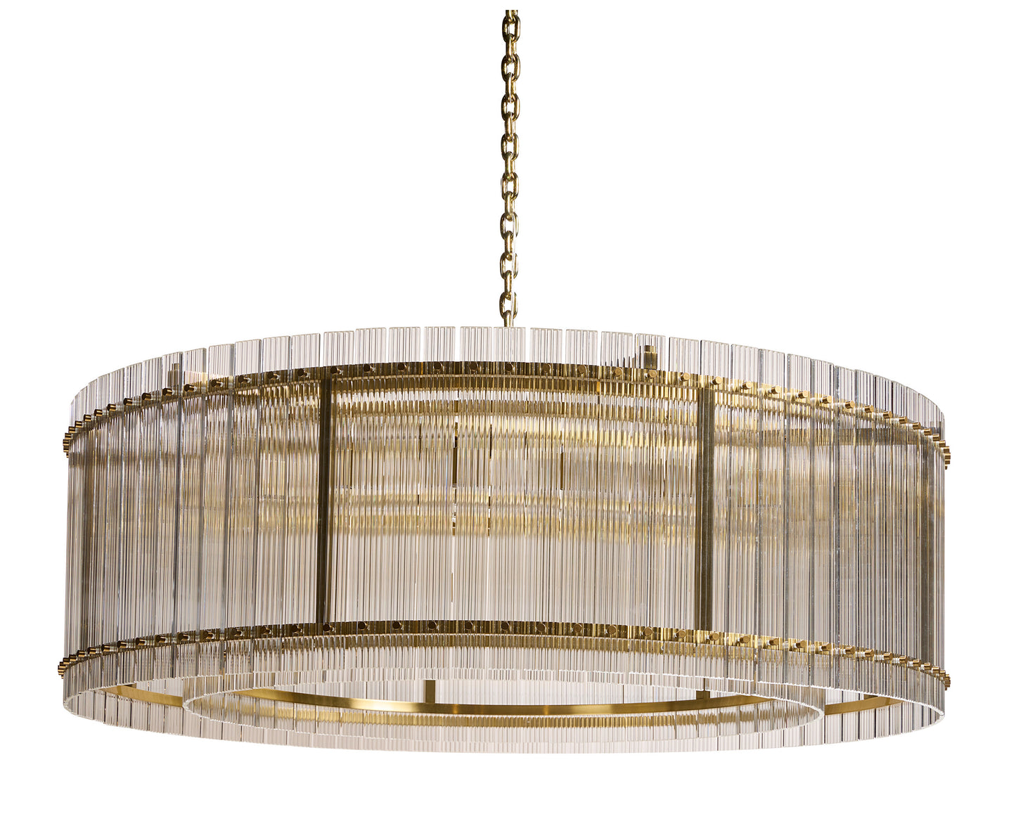 Kore Chandelier Large Brass ClearBy SUNPAN