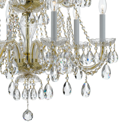 Crystorama Lighting Group 1137-CL-S Traditional Crystal 12 Light - PolishedBy Crystorama Lighting