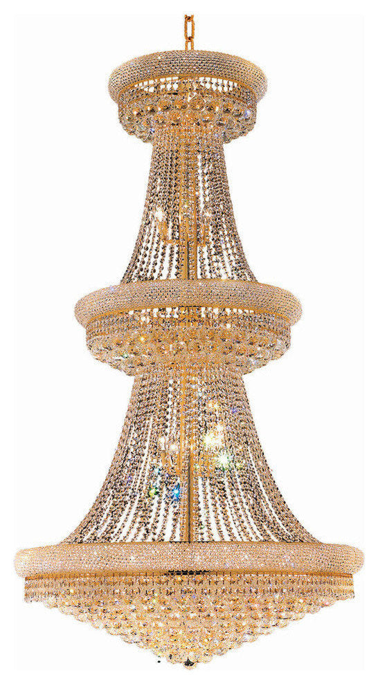 1800 Primo Collection Large Hanging Fixture, Royal CutBy Elegant Furniture & Lighting