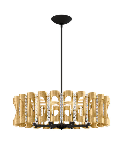Twilight 8 Light Pendant, Heirloom GoldBy Schonbek