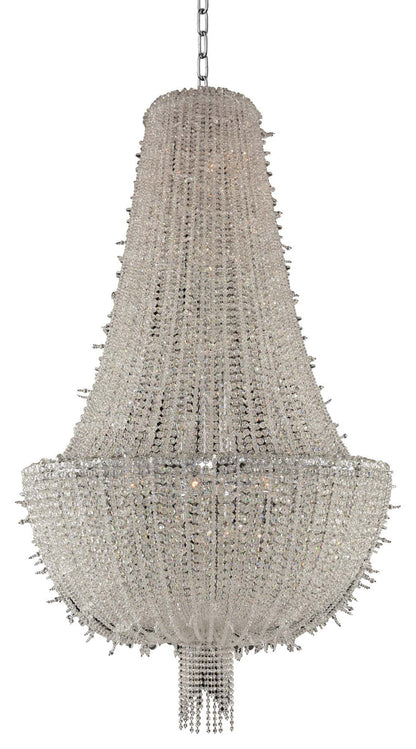 Cielo 38x69" 20-Light Modern Large Pendants by AllegriBy Allegri Crystal by Kalco Lighting