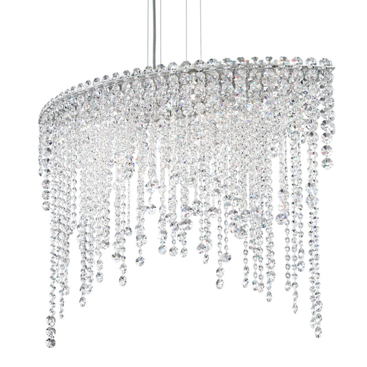 Schonbek Ch3612N-401H 6 Light Crystal Pendant, Polished Stainless SteelBy Schonbek