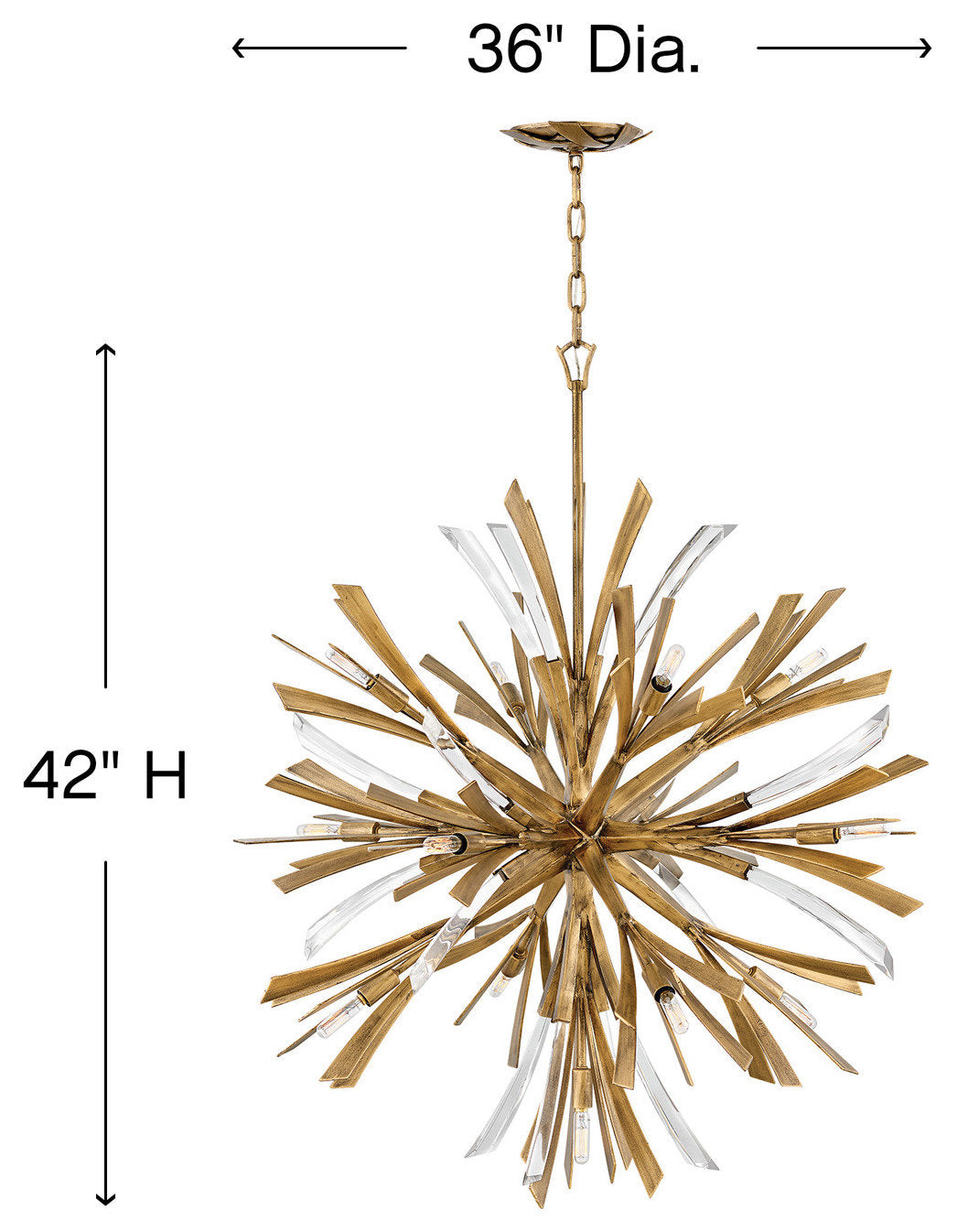 Fredrick Ramond Vida Large Orb, Burnished GoldBy Hinkley