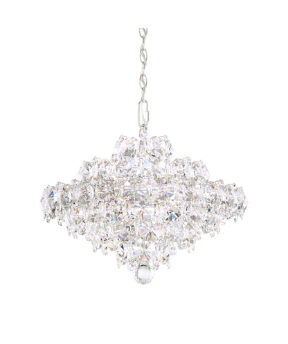 Schonbek Bn1016N-401S 8 Light Crystal Pendant, Polished Stainless SteelBy Schonbek